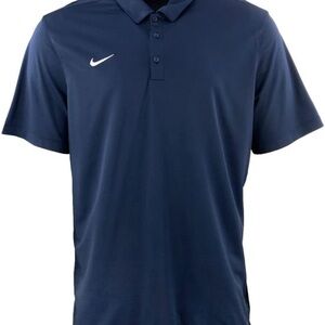 Navy Nike Youth Dri Fit Polo - size small